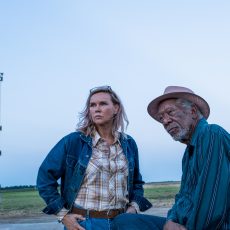 Veronica Ferres und Morgan Freeman. Credits: Lionsgate